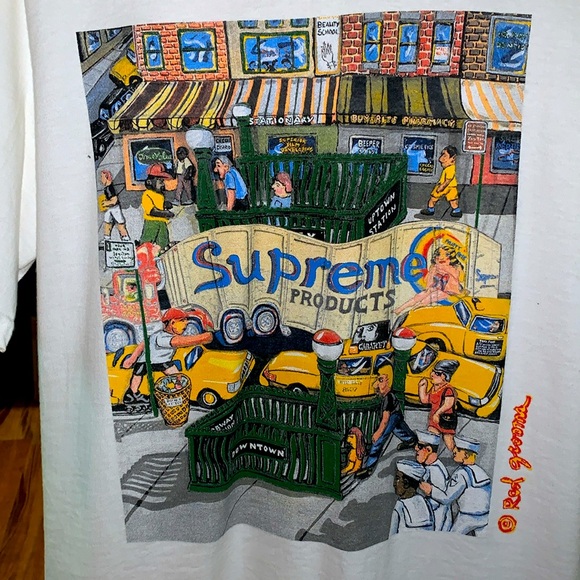 Supreme Manhattan Tee (SS22) - Picture 4 of 8